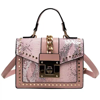 Blush pink Leader Crossbody Purse